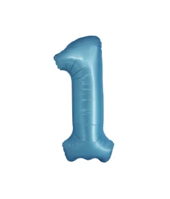 Light Blue Foil Matte Number 1