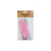 Light Pink & Blue Mixed Feathers 20pc