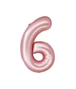 Light Pink Foil Matte Number 6