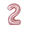 Light Pink Foil Matte Number 2