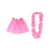 Light Pink Hula Raffia Set 2pk
