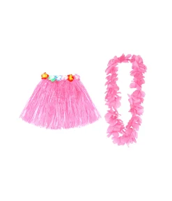 Light Pink Hula Raffia Set 2pk