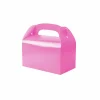Light Pink Paper Treat Box 6pc (Side Seal)