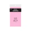 Light Pink Plastic Tablecover 137x274cm