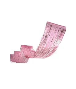 Light Pink Rain Silk Ceiling Wave 4.5m
