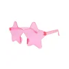 Light Pink Star Shape Glasses