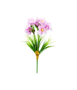 Light Purple Narcissus Flower 3 Heads 35cm