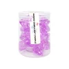 Light Purple Plastic Gems 2.7cm 30pk