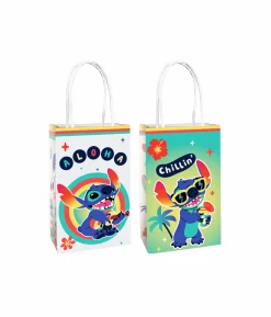 Lilo & Stitch Paper Kraft Bags 8pc