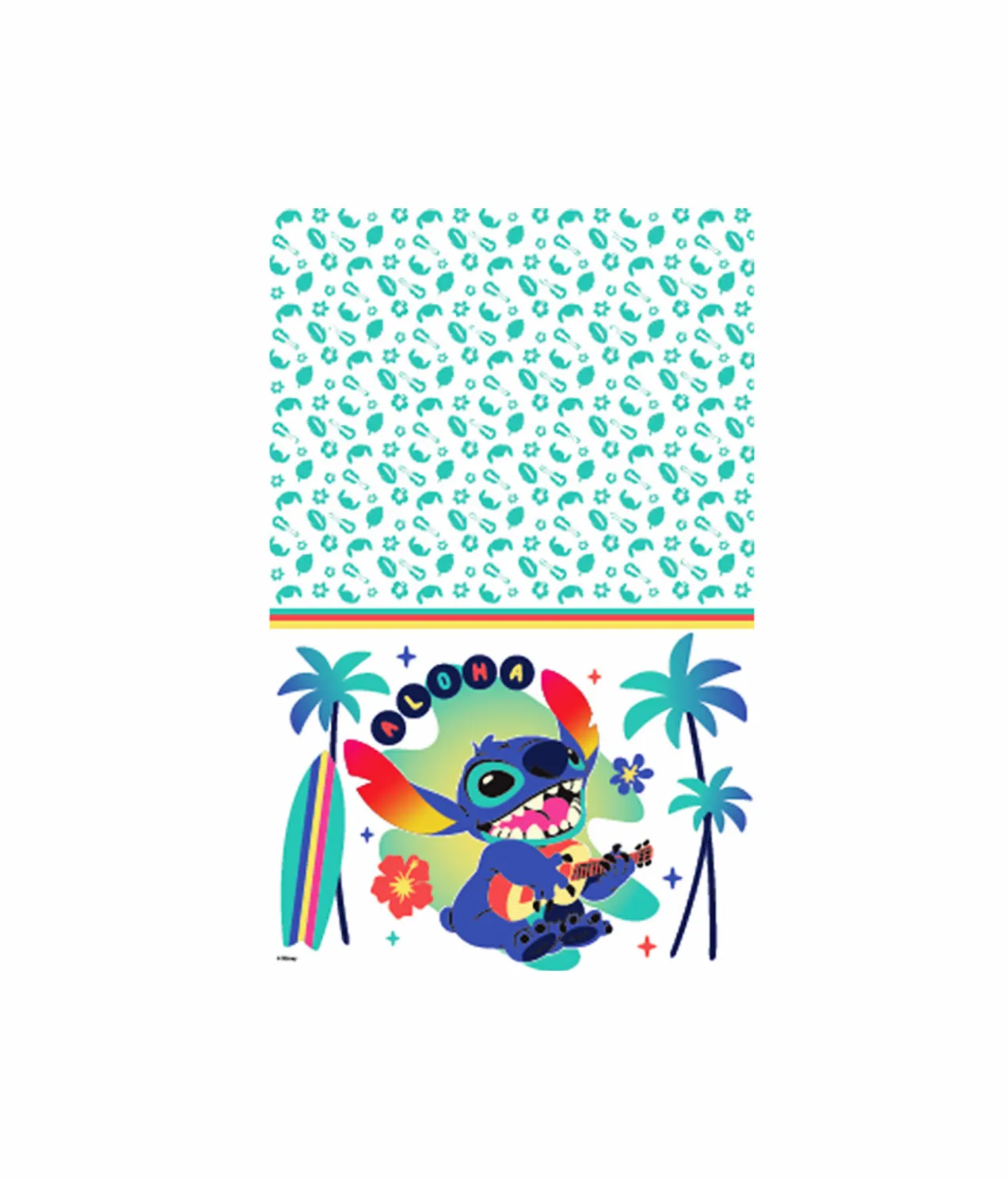 Lilo & Stitch Paper Tablecover 1.37m x 2.74m
