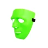 Lime Green Full Face Plastic Mask