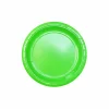 Lime Green Paper Plates 12x9in