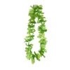 Lime Metallic Flower Lei