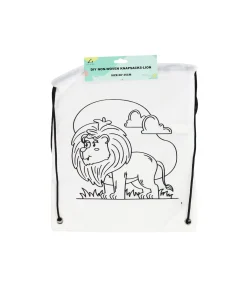 Lion DIY Non-Woven Knapsacks 30x35cm
