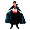 Long Black Cape Adult