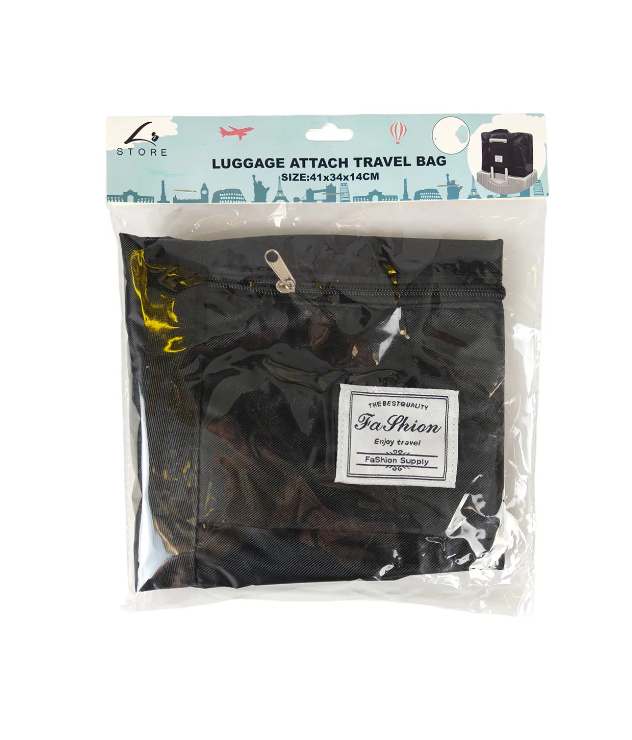Luggage Attach Travel Bag 41x34x14cm