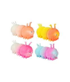 Luminous Fluffy Hairy Caterpillar 11cm Assorted