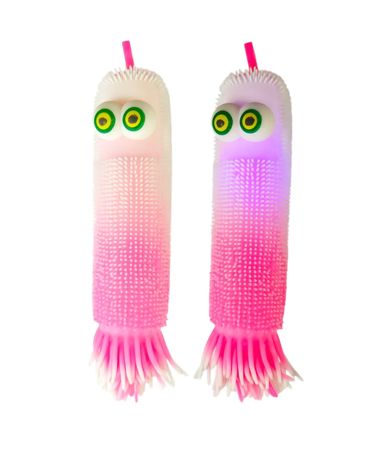 Luminous Fluffy Hairy Octopus 24cm Assorted