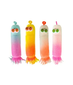 Luminous Fluffy Hairy Octopus 24cm Assorted