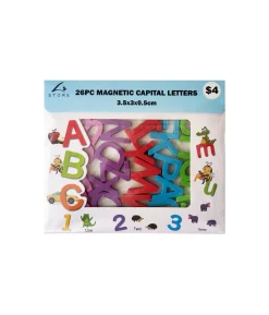 Magnetic Letters 3cm 26pk