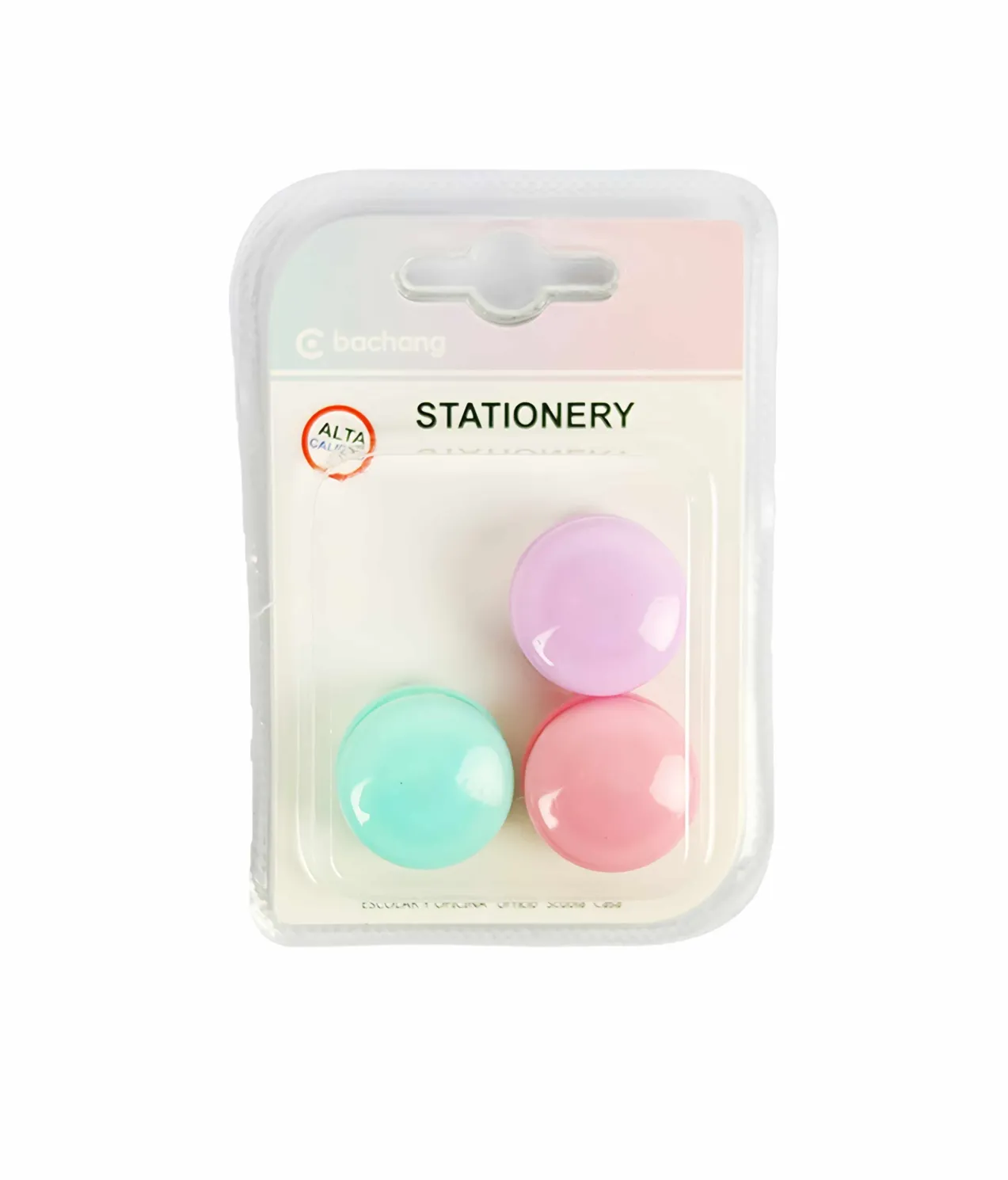Magnets 3 Macaron Colors Mix 6pc