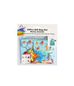 Marine Animals Gift Bag Set 24pcs