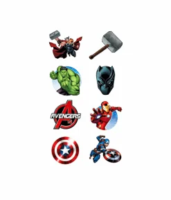 Marvel Avengers Powers Tattoo Favors 8pc