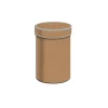 Medium Kraft Brown With Silver Trim Gift Box