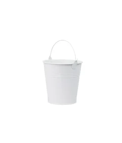 Metal Bucket With Handle Assorted 10.5x11cm