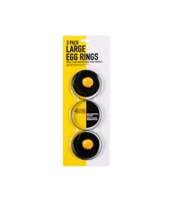 Metal Egg Rings 3pk