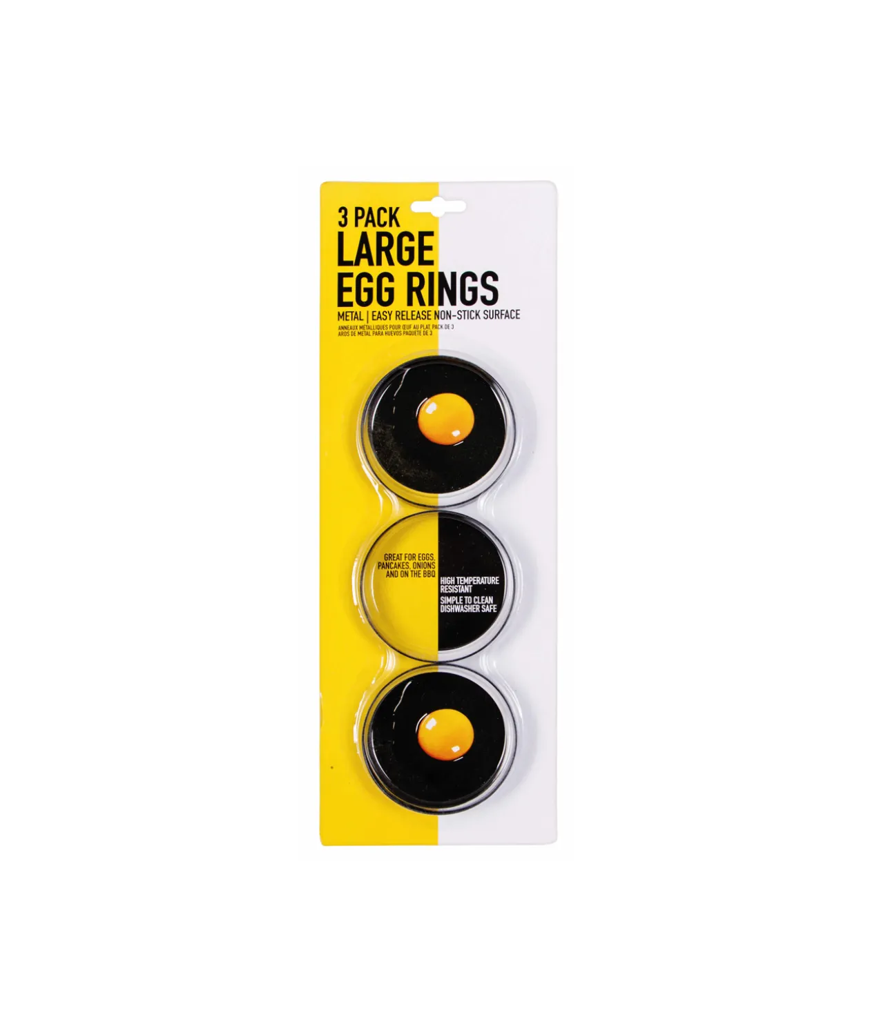 Metal Egg Rings 3pk