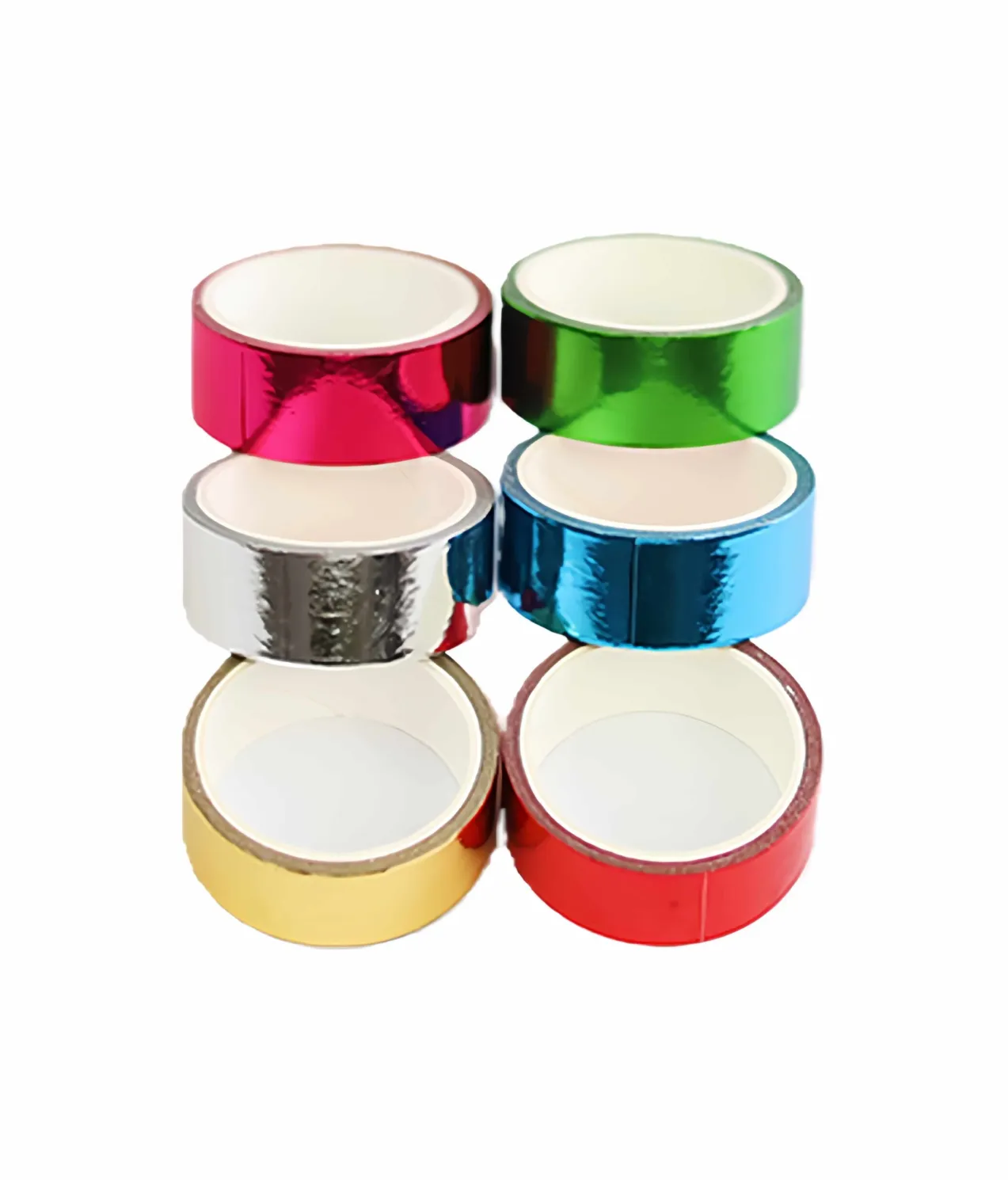 Metallic Colors Washi Tape 6pk