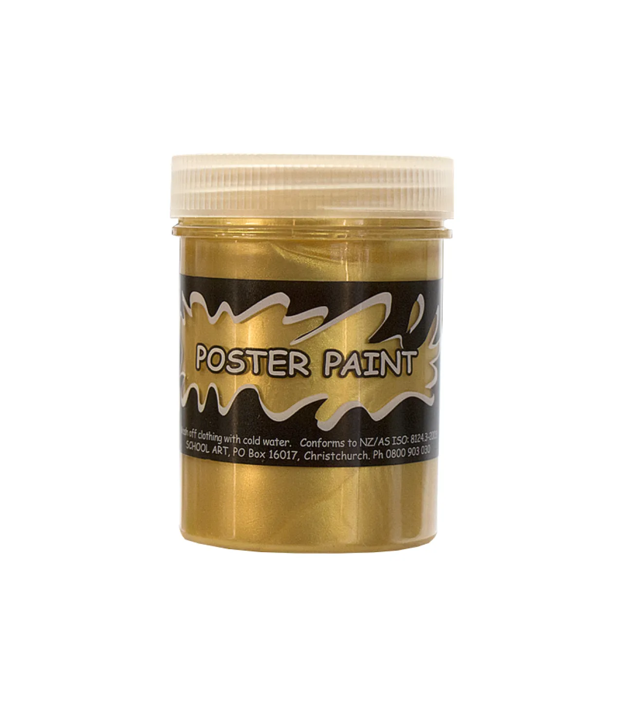 Metallic Gold Poster Paint 125ml