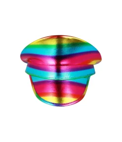 Metallic Rainbow Party Hat