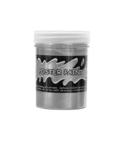 Metallic Silver Poster Paint 125ml