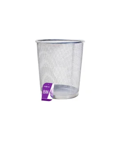 Metal Mesh Trash Bin Assorted