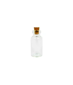 Mini Glass Bottle 1.6×4.5cm 7pk