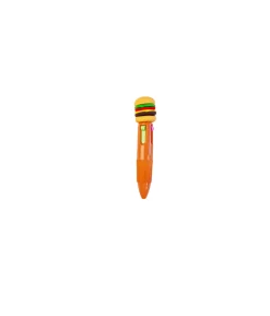 Mini Hamburger Ballpoint Pen Assorted 9cm
