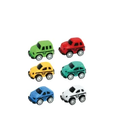 Mini Pull Back Car Toy 6pk
