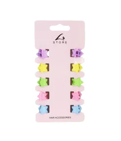 Mini Star Claw Clip Set 10pk