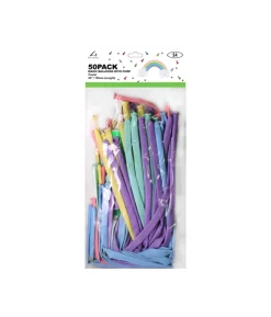Mixed Magic Balloons With Pump 50pcs