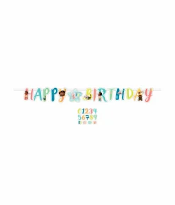 Moana Add-An-Age Letter Banner 2m