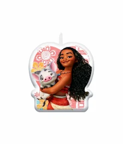 Moana Birthday Candle 7cm