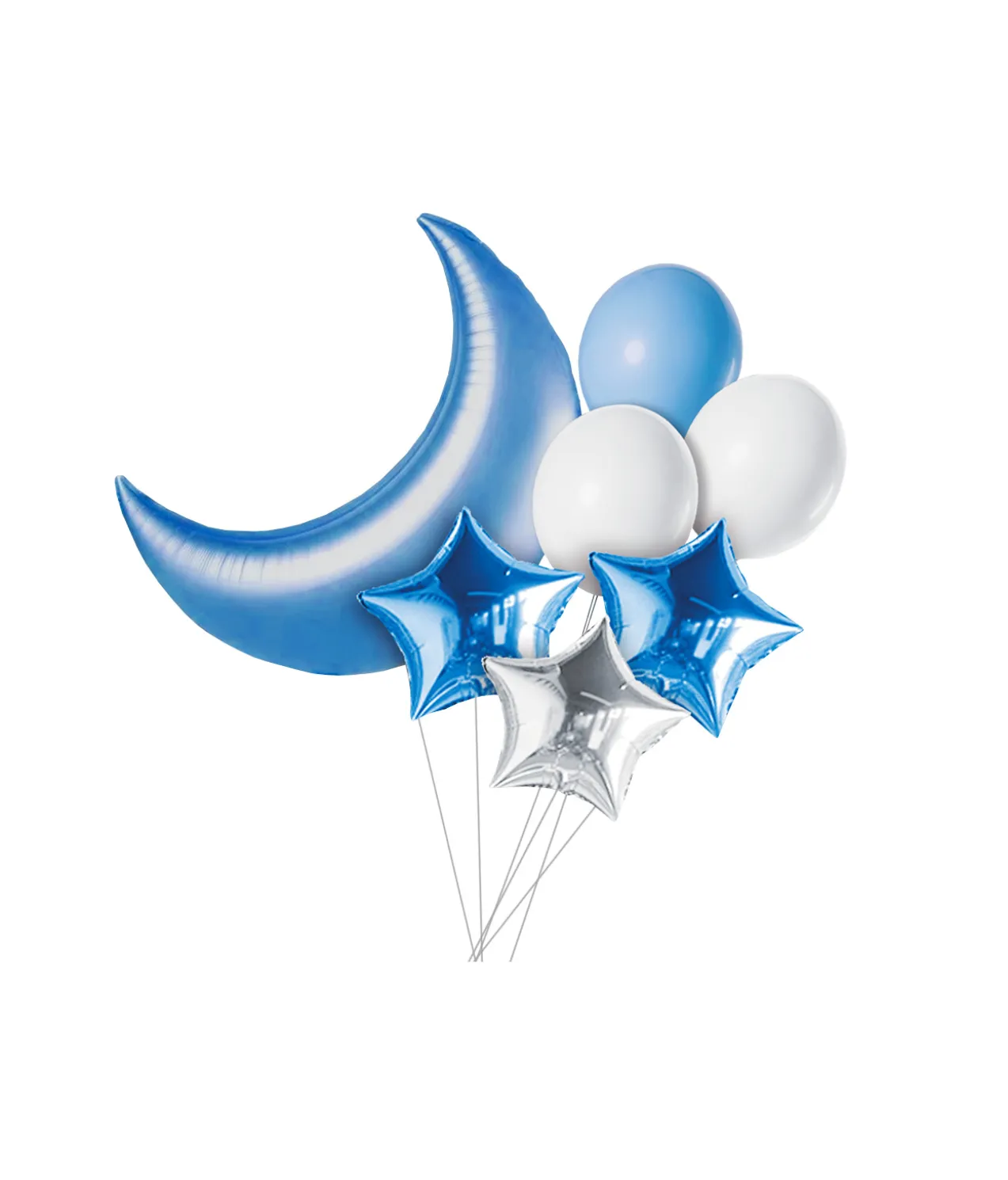 Moon Party Balloon Set 7pc