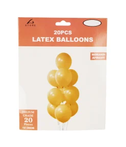 Morandi Apricot Latex Balloons 30cm 20pc