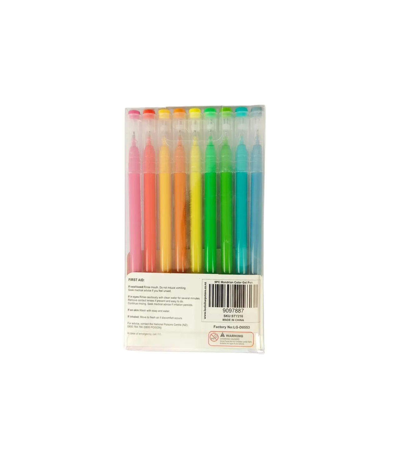 Morandi Color Gel Pen 9pc