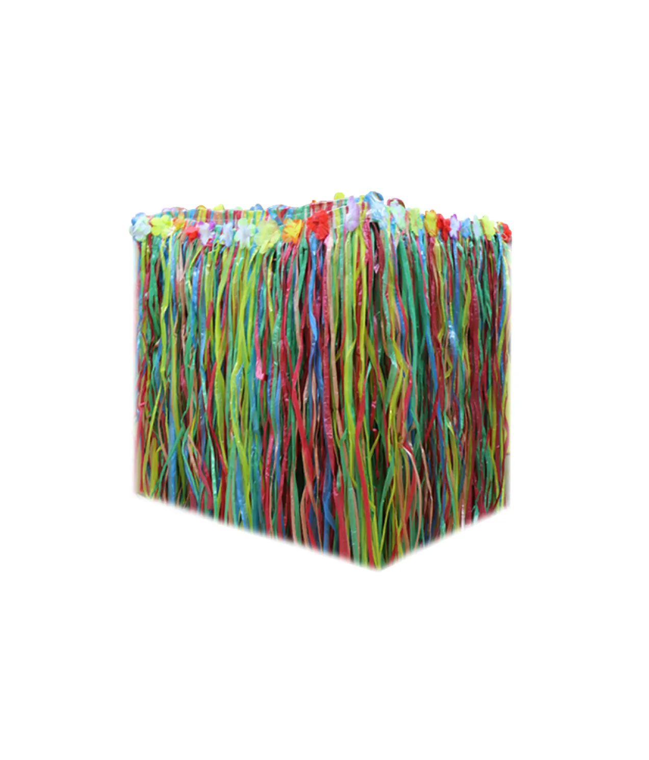 Multi Colour Luau Table Skirt 75x274cm