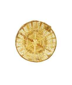 Natural Bamboo Round Basket 20cm