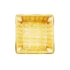 Natural Bamboo Square Baskets 23x23x11cm