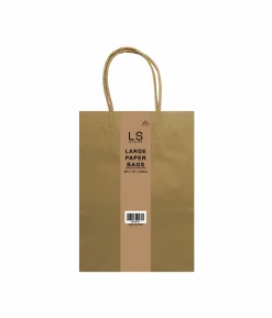 Natural Large Paper Bag 2pcs
